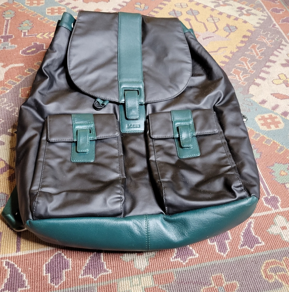 Bodhi Black Green Backpack